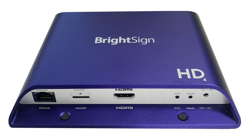 BrightSign Full HD Standard I/O Digital Signage Player HTML5 (HD224 ...