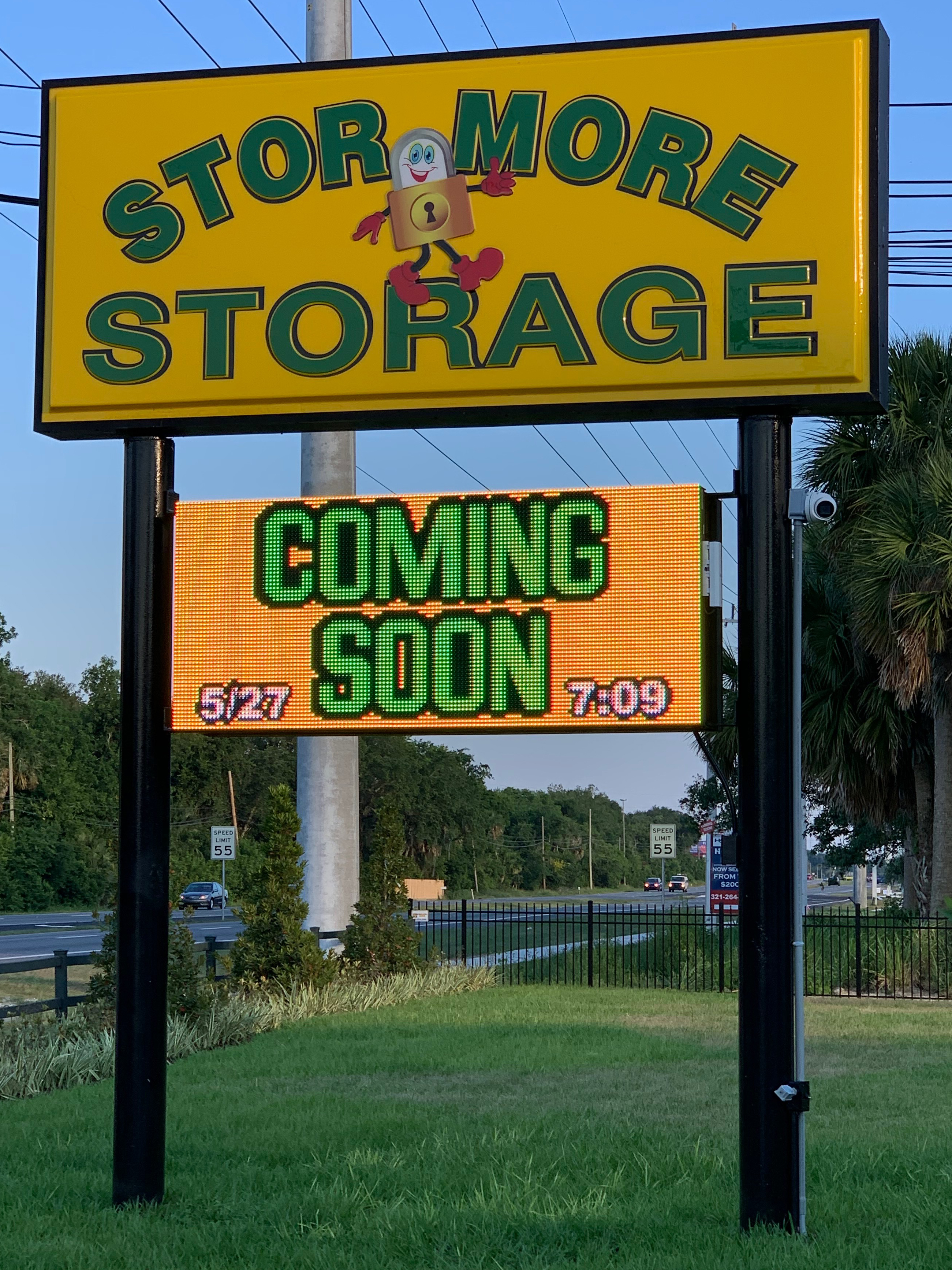 Storage Facility LED Sign Olympian LED