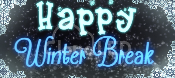 Winter Break LED Sign Animation Graphics - Olympian LED