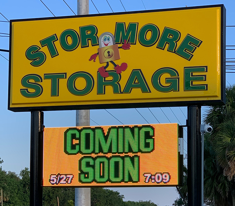 Storage Facility LED Sign Olympian LED